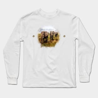 Nature finds expression in the beauty of colors Long Sleeve T-Shirt